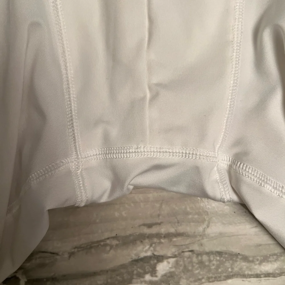 Adidas ClimaLite White/Gray Compression Slider Shorts Men's L‎ Baseball Soccer